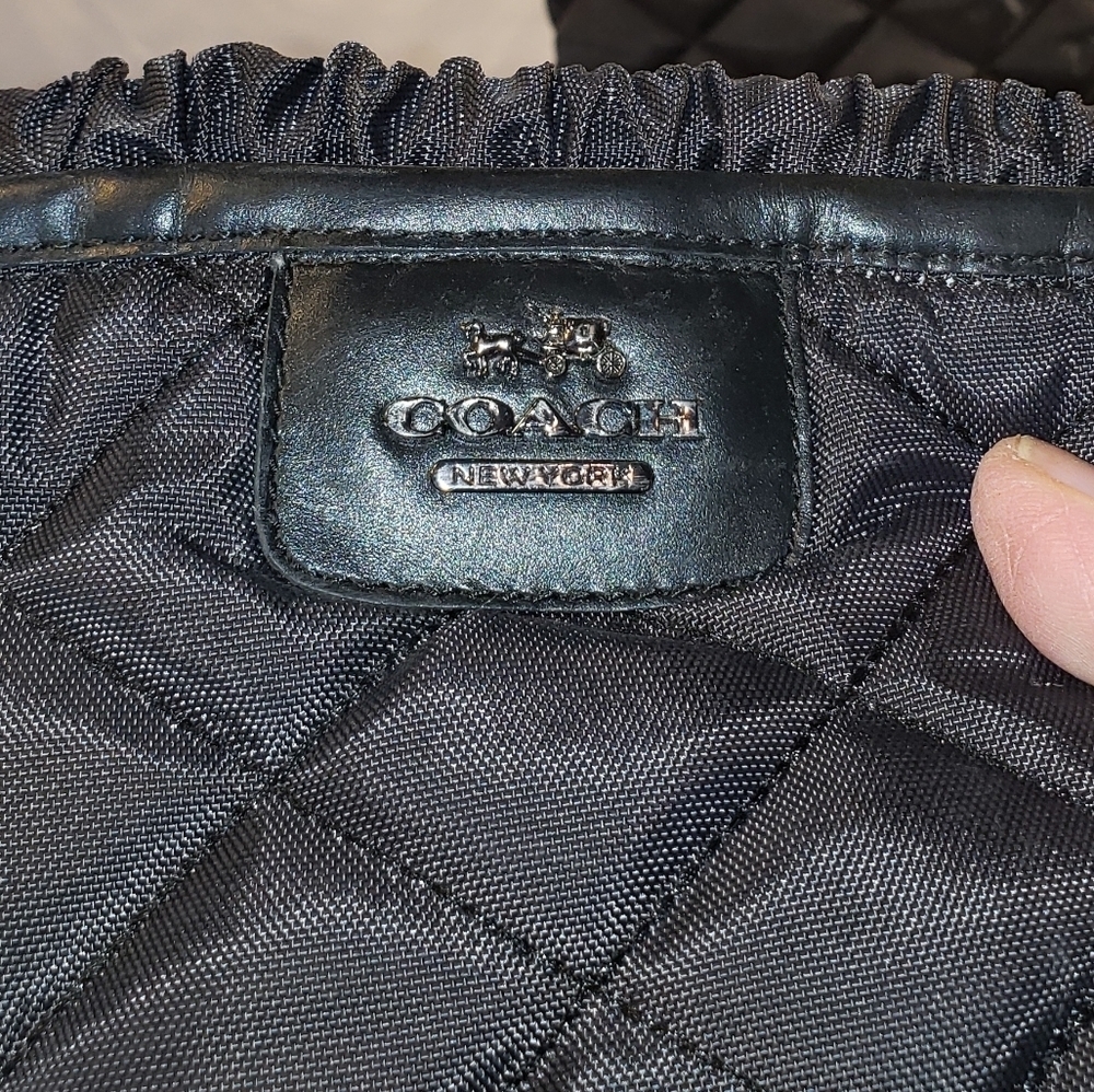 Ladies COACH Samara Snow Boots in Black - 7.5 - Picture 2 of 6